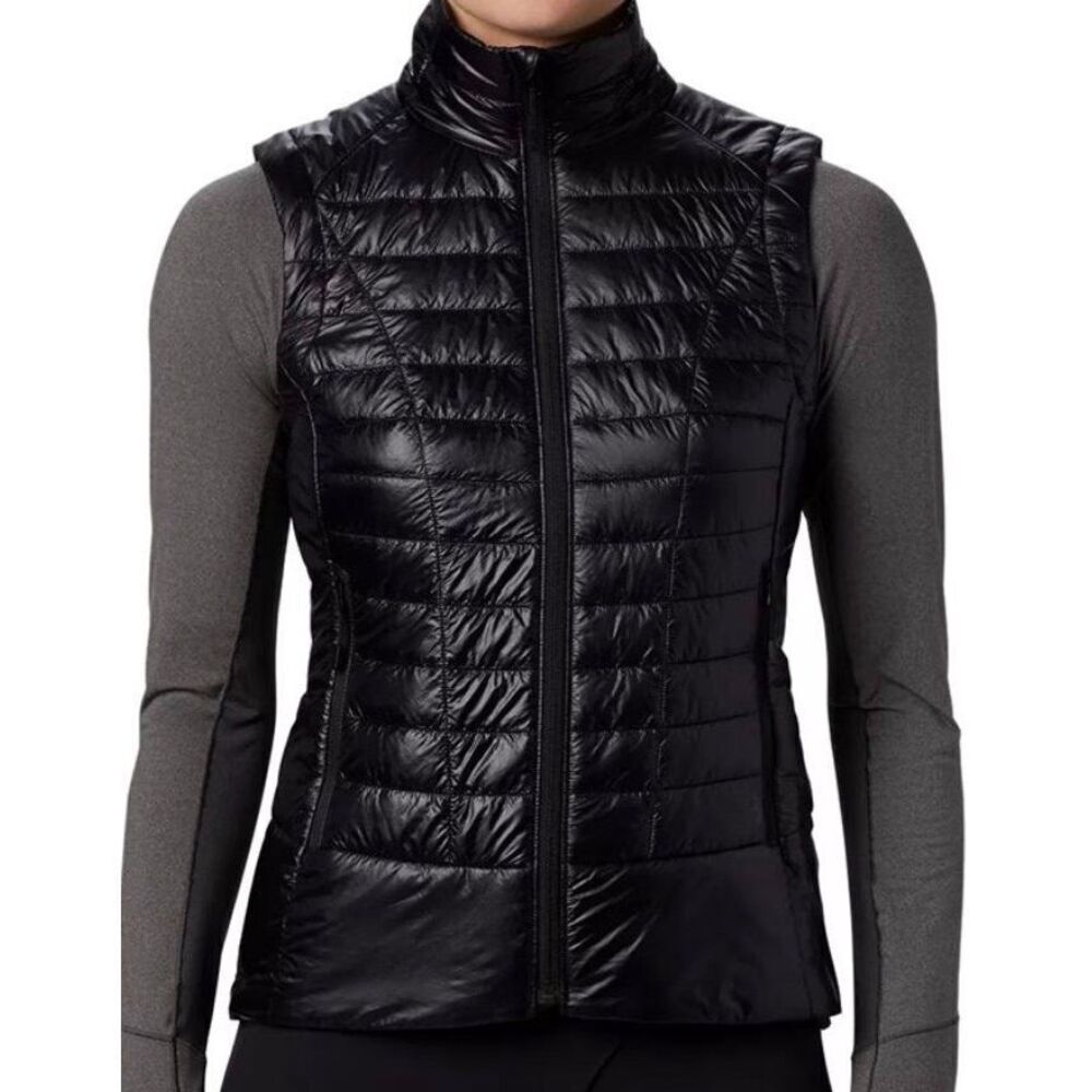 NEW NWOT Mountain Hardwear Ghost Shadow Puffer Primaloft black VEST women’s XS